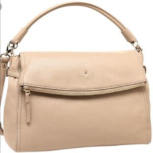 KATE SPADE nude Cobble Hill bag